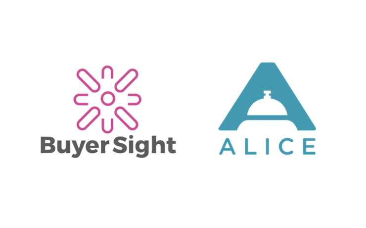BuyerSight and ALICE logos